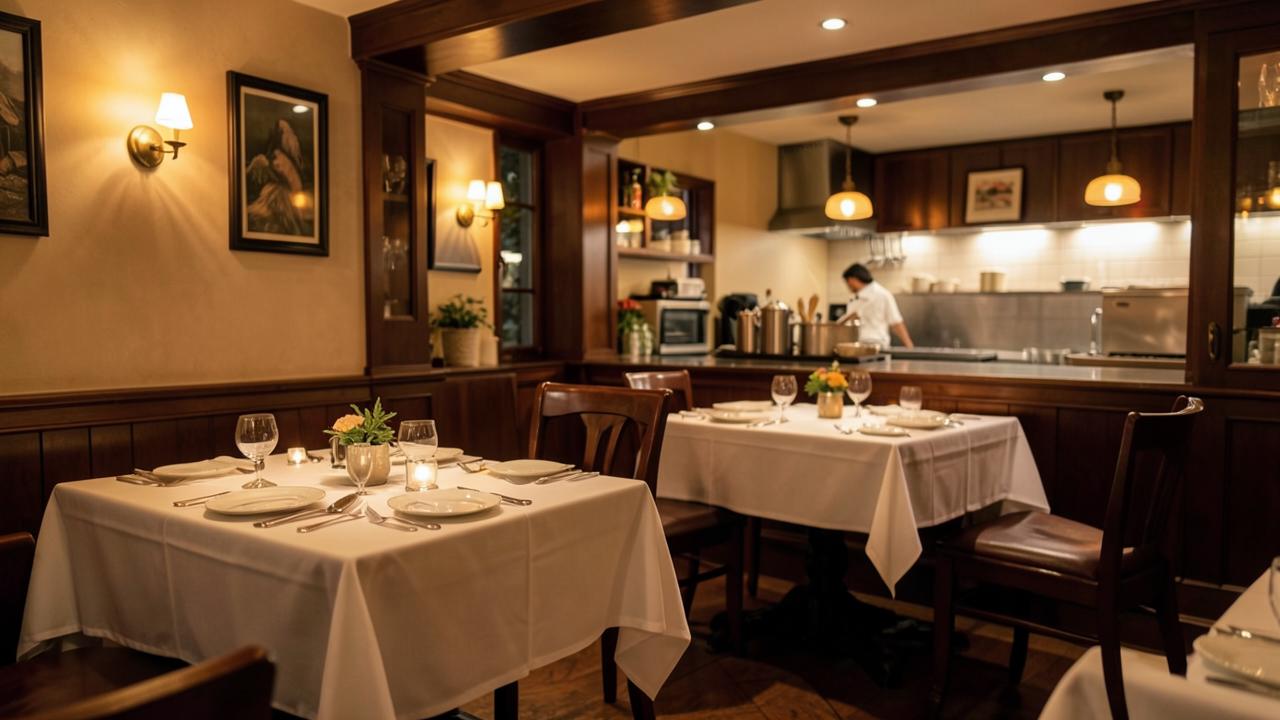 Restaurant interior